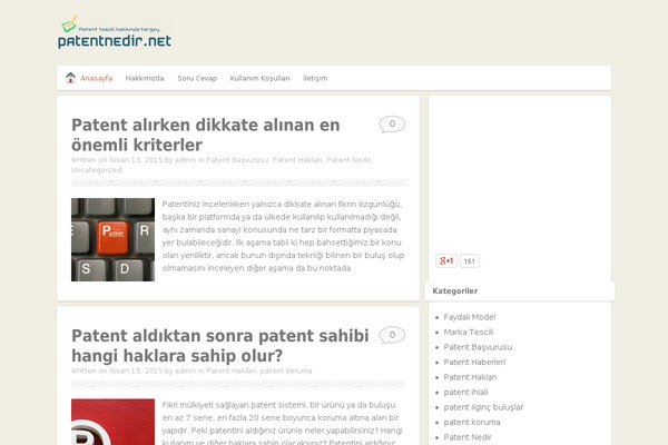 patentnedir.net site used Minimalia