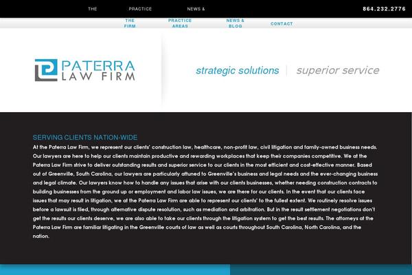 paterralaw.com site used Ylweb