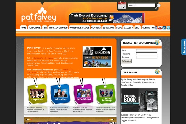 patfalvey.com site used Falvey