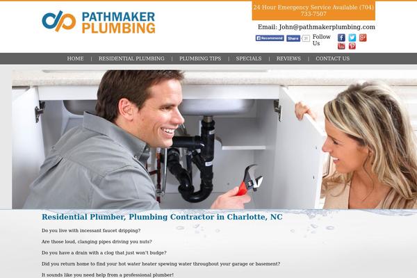 pathmakerplumbing.com site used Pathmaker