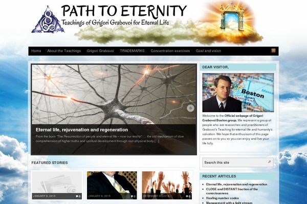 pathtoeternity.org site used Arras WP theme