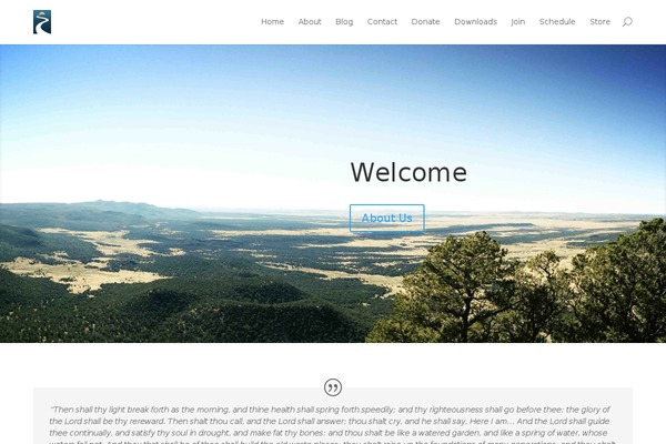 Divi theme site design template sample