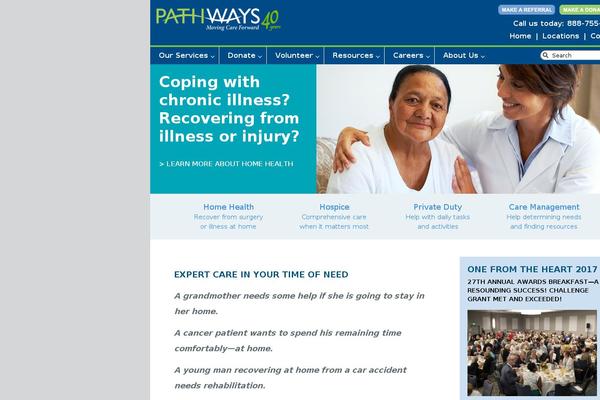 Pathways theme site design template sample