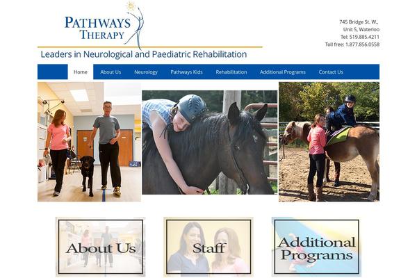 pathwaystherapy.ca site used Executive Pro Theme