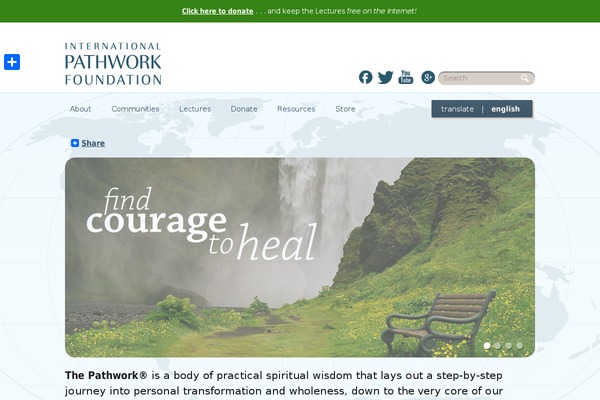 Site using Google Language Translator plugin