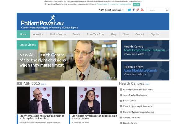 patientpower.eu site used Patientpower