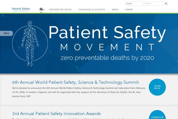 patientsafetymovement.org site used Patient-safety-movement
