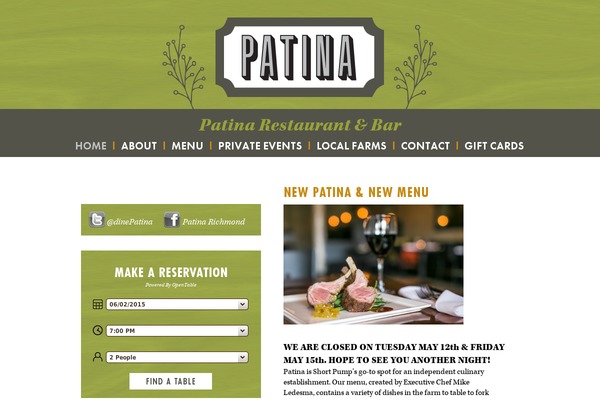 patinarva.com site used Patina