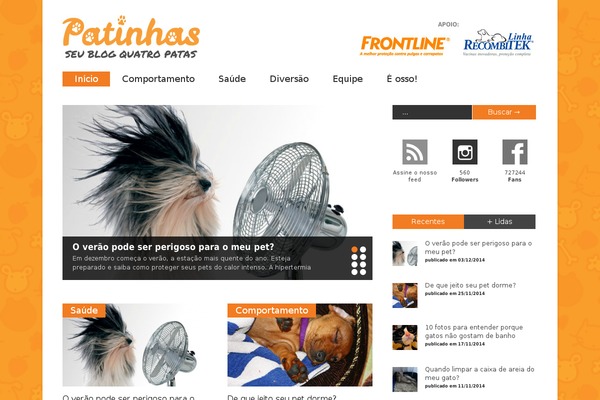 Site using Contador-social plugin