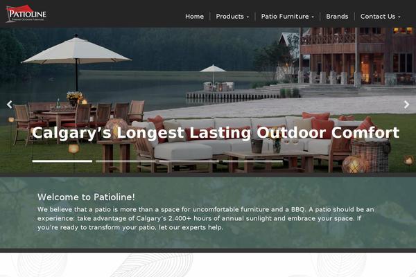 patioline.ca site used Pod-freshtheme