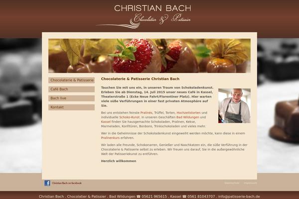 patisserie-bach.de site used Bach2012