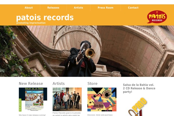 patoisrecords.com site used Patois-records-6_4_2013
