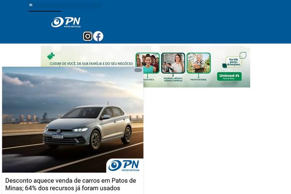 patosnoticias.com.br site used Simentor