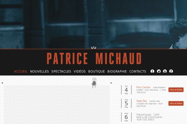 patricemichaud.ca site used Twentytwelve-custom
