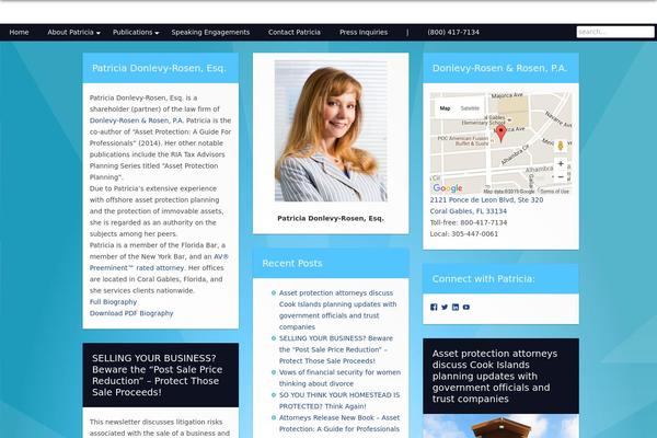 Marla theme site design template sample