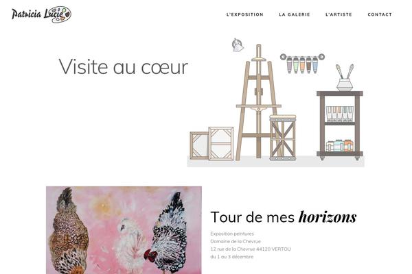 Marée theme site design template sample