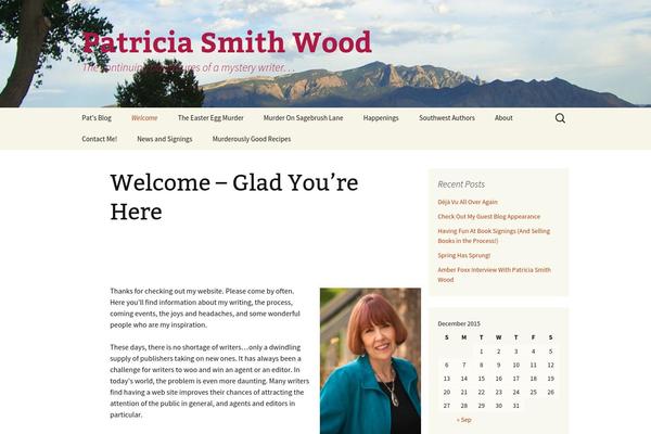 Twenty Thirteen theme site design template sample