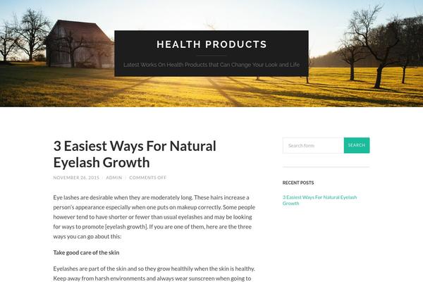 Hemingway theme site design template sample