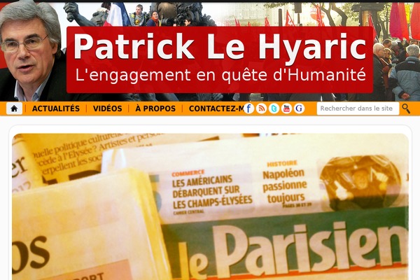 patrick-le-hyaric.fr site used Patricklehyaric
