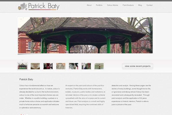 patrickbaty.co.uk site used Patrickbaty