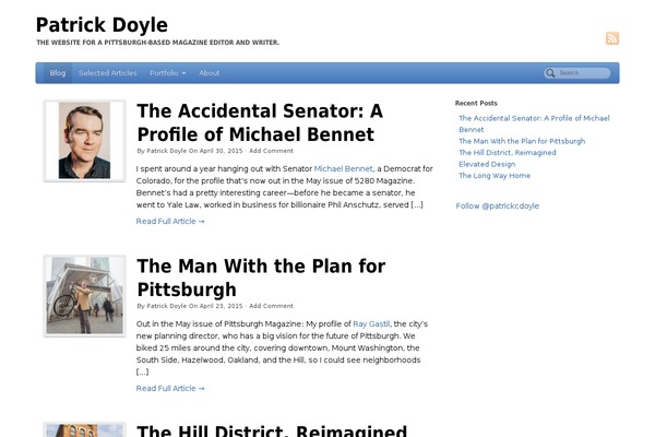PageLines theme site design template sample
