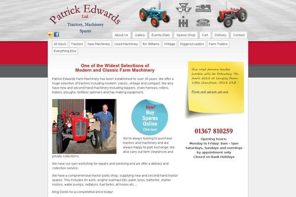 patrickedwardsmachinery.co.uk site used Patrick_edwards_machinery