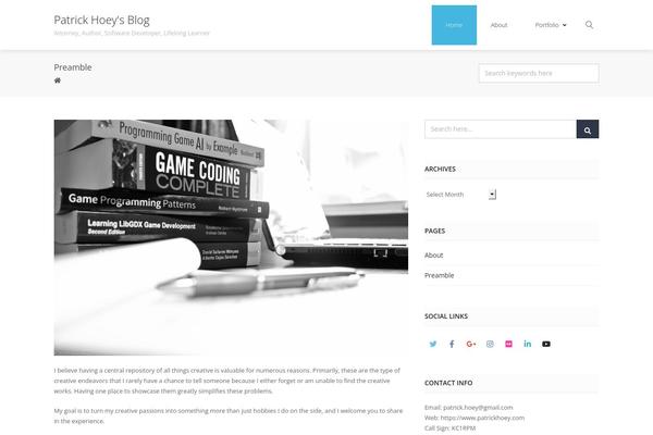 Creativo theme site design template sample