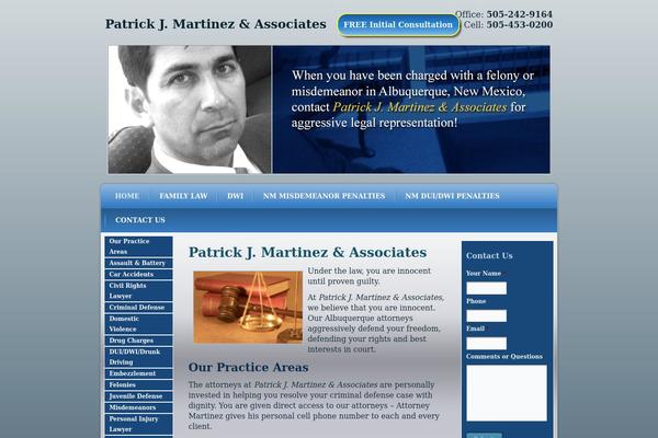 patrickjmartinez.com site used Martinez_fix