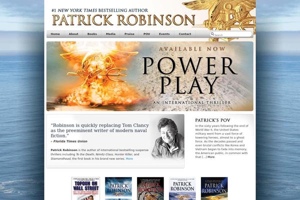 patrickrobinson.com site used Iblogpro