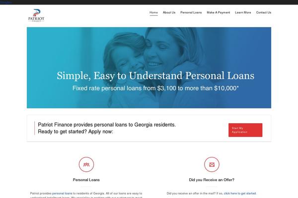 Dante theme site design template sample