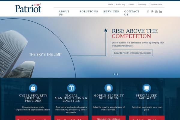 patriot-tech.com site used Patriot