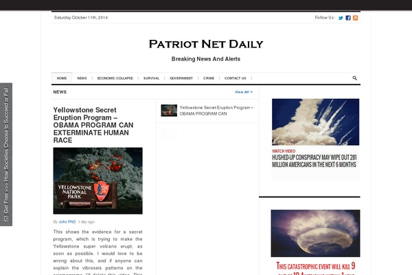 patriotnetdaily.com site used Codoc