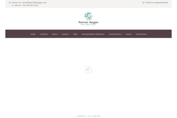 Holistic-center theme site design template sample