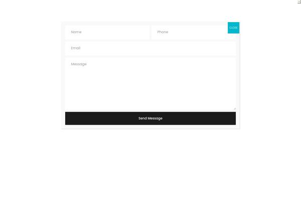 Baumeister theme site design template sample
