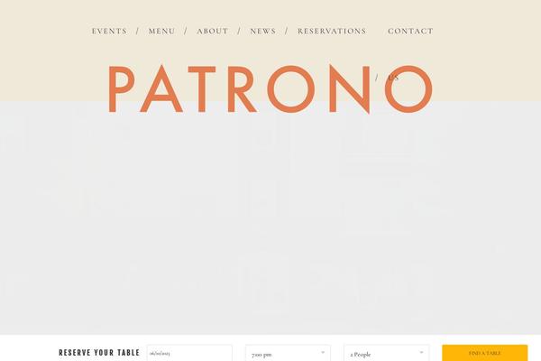 patronookc.com site used Patrono