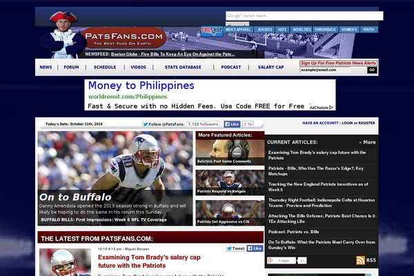 Cover WP website example screenshot