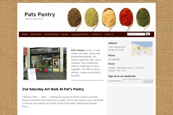 Weaver II theme site design template sample