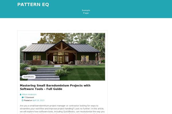 patterneq.com site used Magpoint