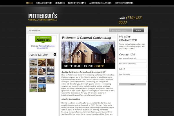 pattersonscontracting.com site used Visio