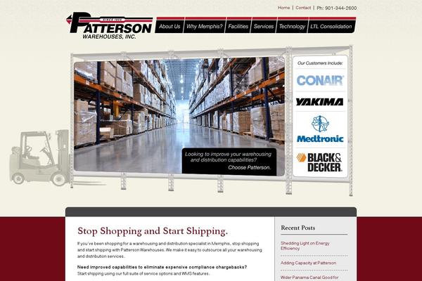 pattersonwarehouses.com site used Patterson