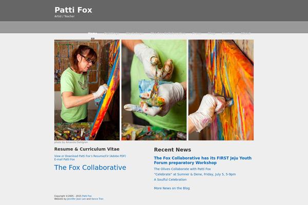 pattifoxart.com site used Patti-fox-2008