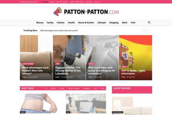 Newspaper theme site design template sample