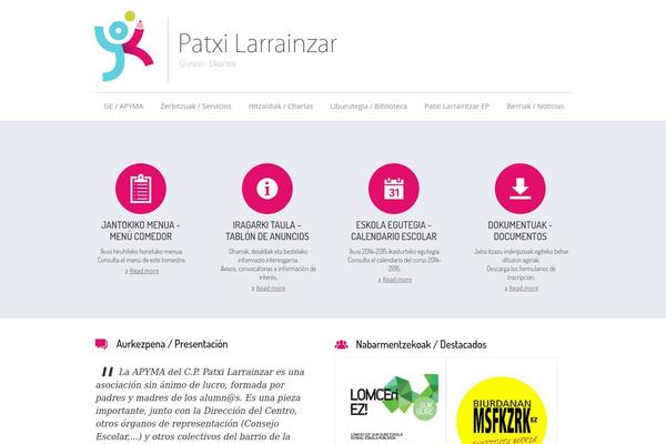 patxilarrainzar.com site used Biznez Lite