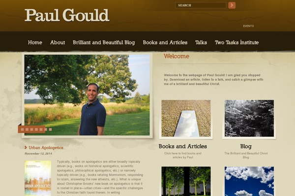 paul-gould.com site used Gould