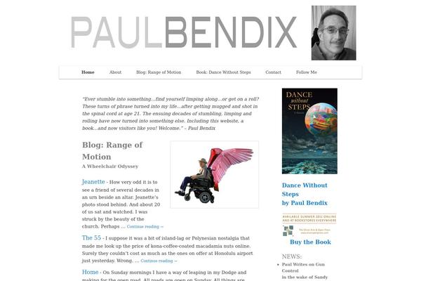 paulbendix.com site used Twentyeleven-custom