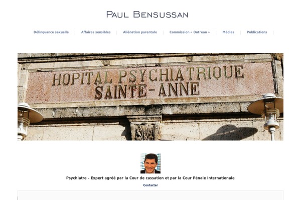 paulbensussan.fr site used Oliver