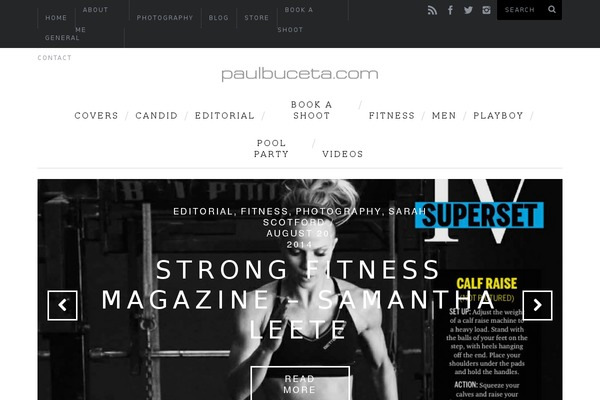 paulbuceta.com site used Paulbucetav2