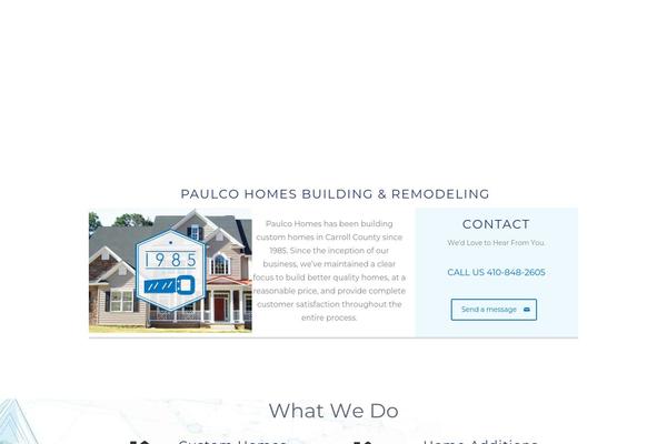 paulcohomes.com site used BeTheme