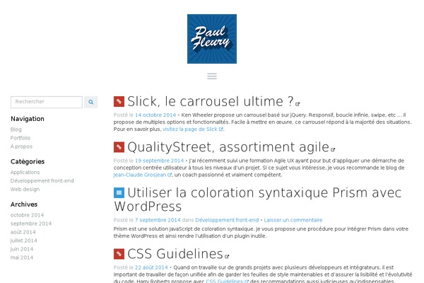 paulfleury.fr site used Paulfeury2023