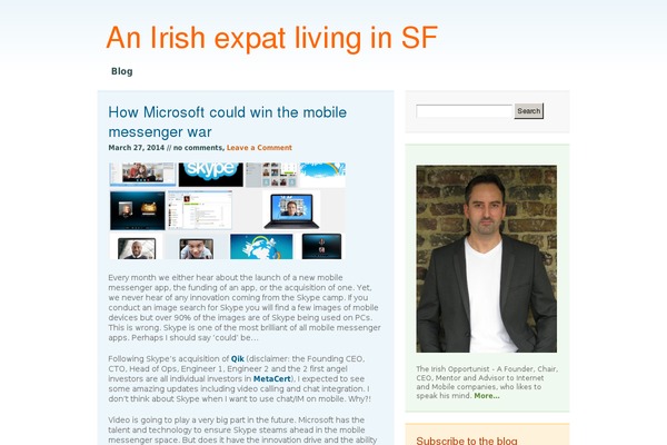 paulfwalsh.com site used Simplr-beta-1